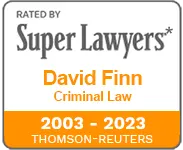 Super Lawyers David Finn 2003-2023