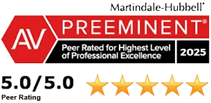 Martindale-Hubbell AV Preeminent 2025